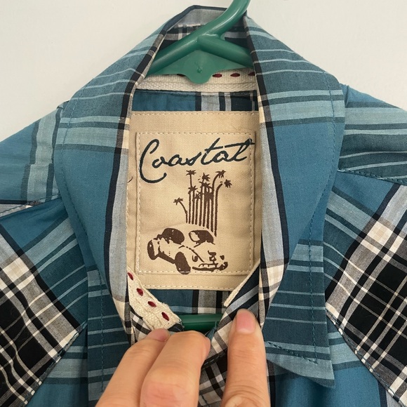 Coastal Men’s Snap Button Up - Picture 2 of 4